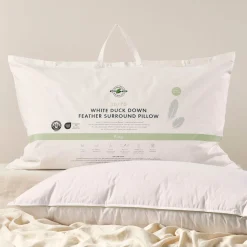 30/70 Duck Down Feather King Pillow