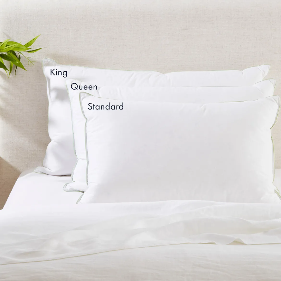 30/70 Duck Down Feather King Pillow