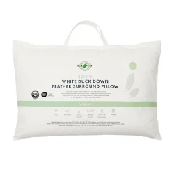 30/70 Duck Down Feather Medium Pillow