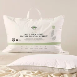 30/70 Duck Down Feather Soft Pillow