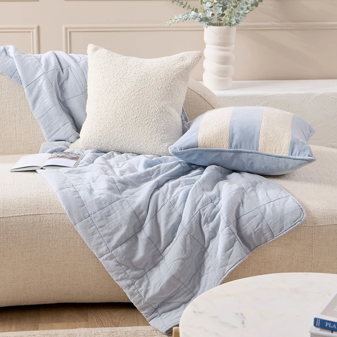 Addison Quilted Extra Large Throw