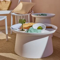 Airlie White Outdoor Coffee Table