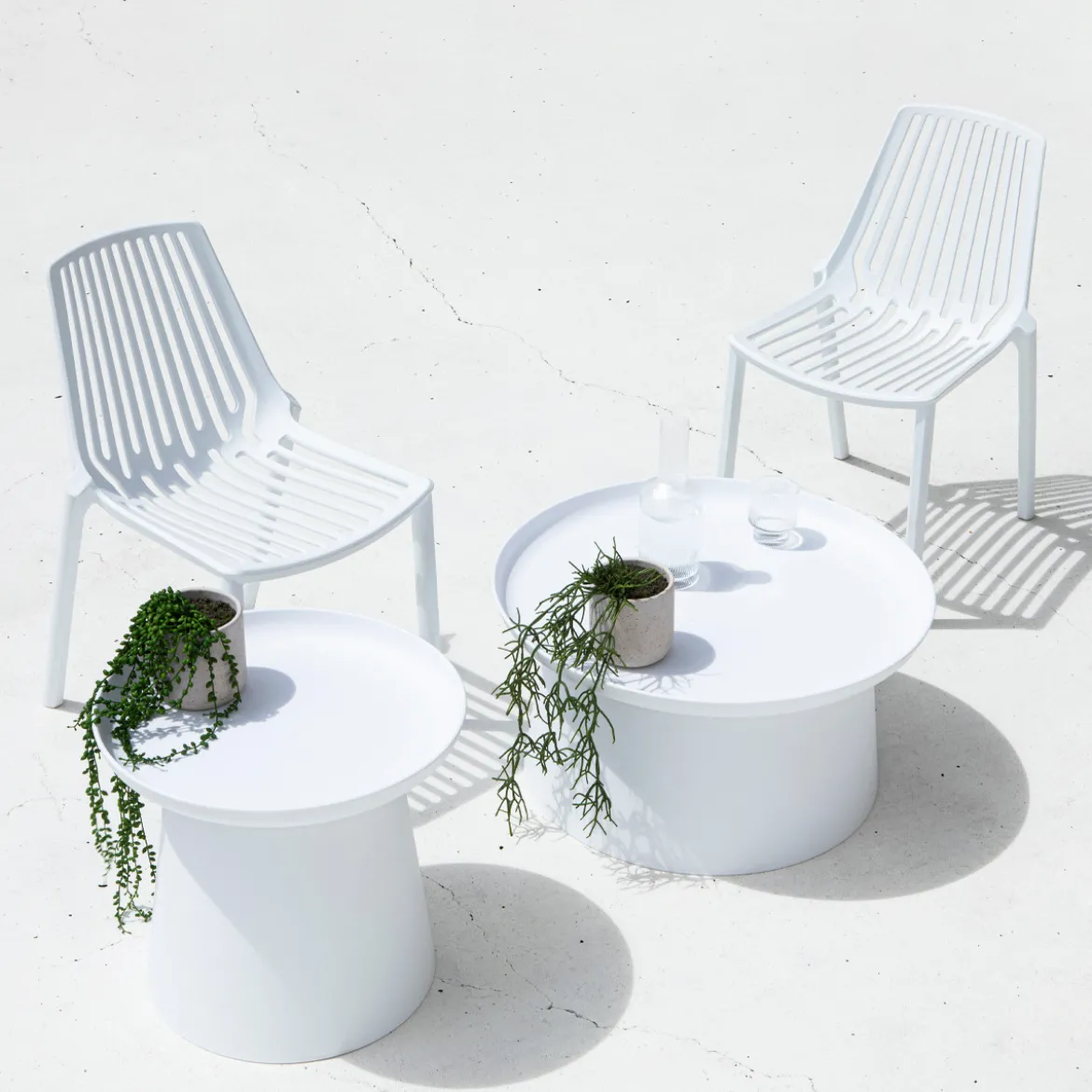 Airlie White Outdoor Coffee Table