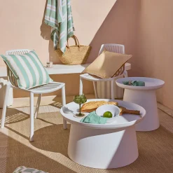 Airlie White Outdoor Coffee Table