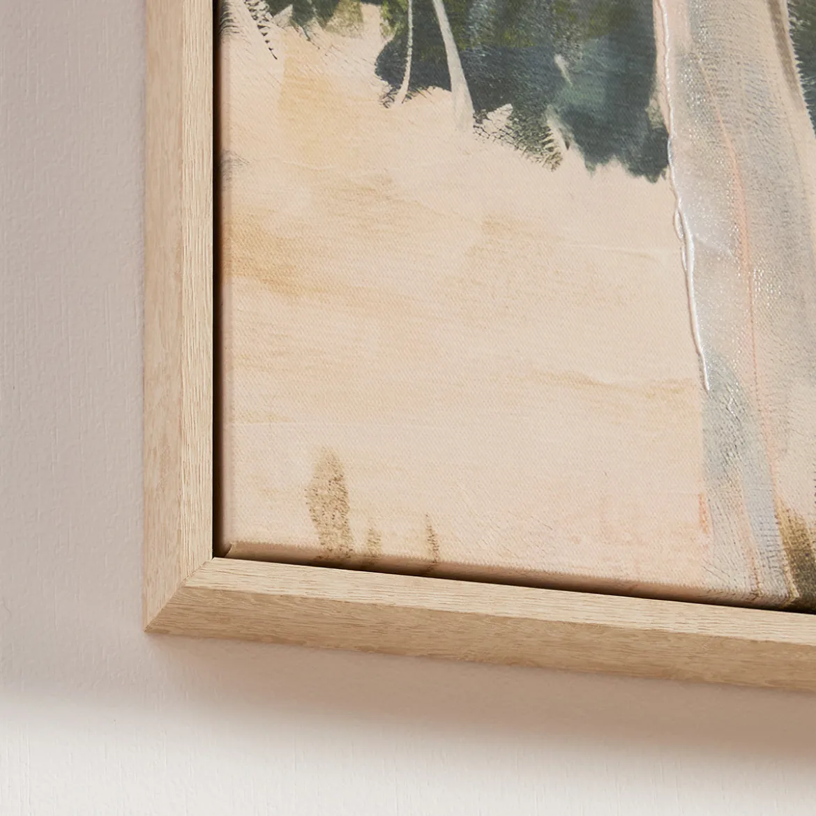 Amongst The Gum Trees Framed Canvas Wall Art
