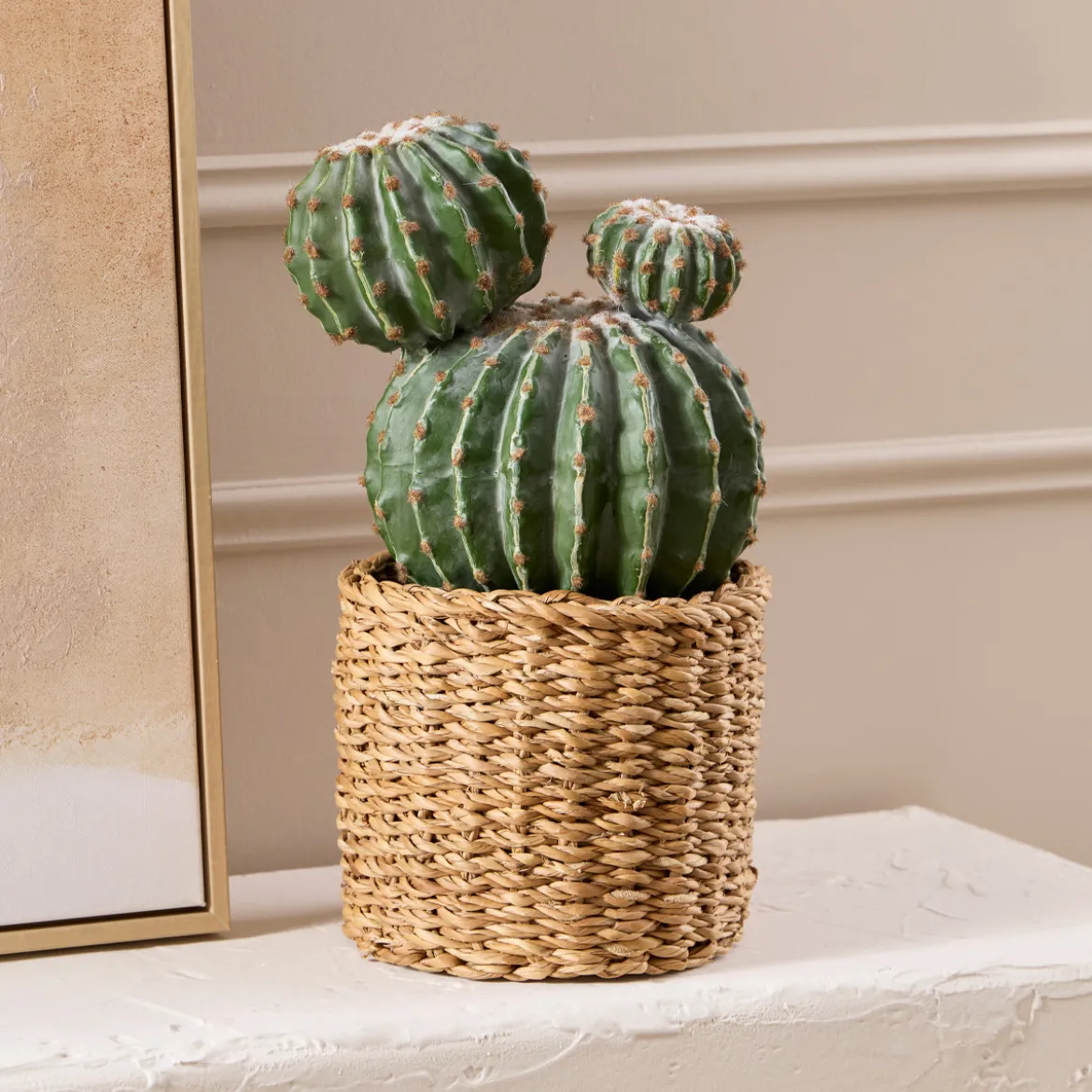 Artificial Barrel Cactus
