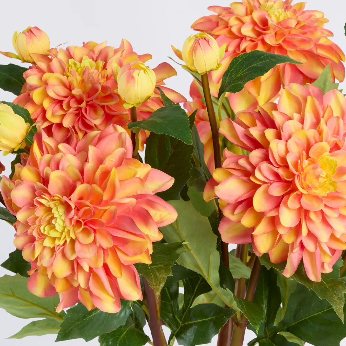 Artificial Dahlia Flower Stem