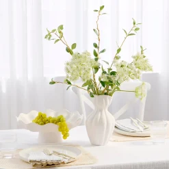 Artificial Queen Anne's Lace Single Bouquet