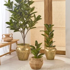Artificial Rubber Fig Tree