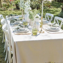 Ashra Fringed Cotton Table Cloth