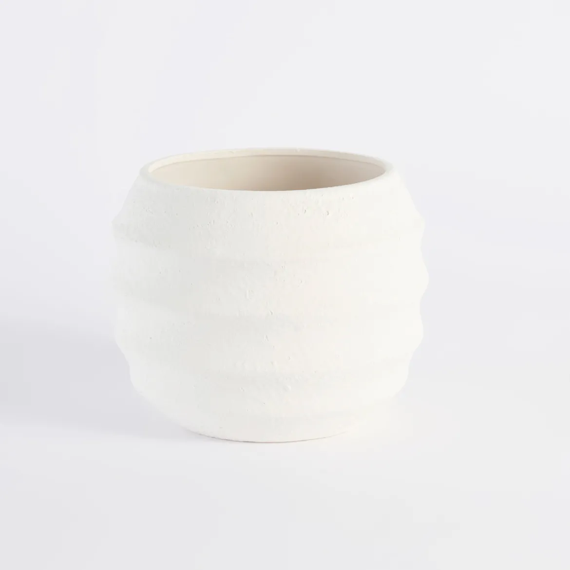 Auden Ribbed Decorative Pot