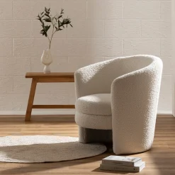 Ava Boucle Occasional Chair