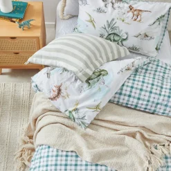 Bad To The Bone Dinosaur Quilt Cover Set