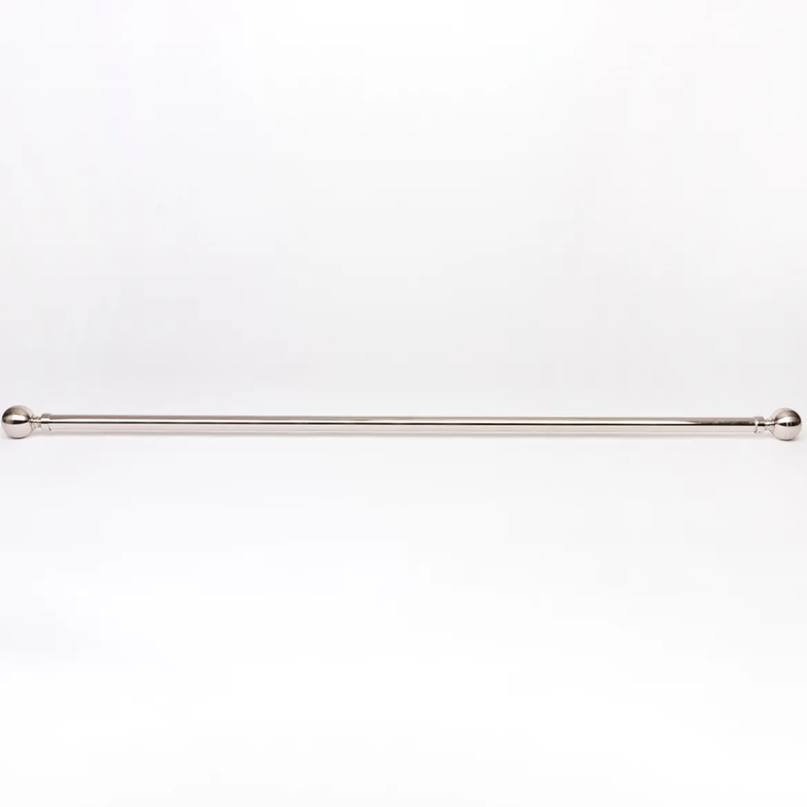 Bailey Extendable Brushed Chrome Rod Set