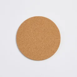 Bangalow Green Palm Cork Coaster Set of 6