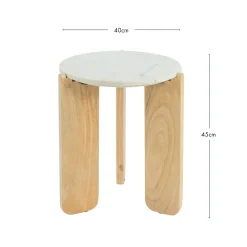 Banks Marble Side Table
