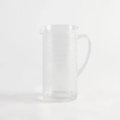 Beaded Clear Jug