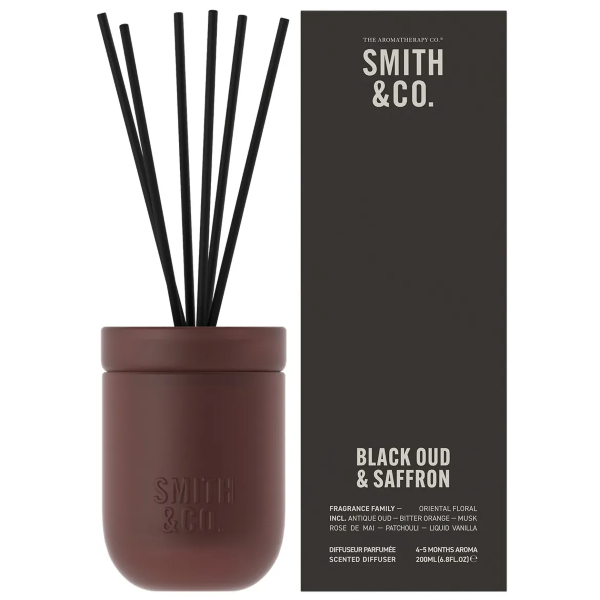 Black Oud & Saffron 200ml Diffuser