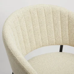 Blake Cream Boucle Dining Chair