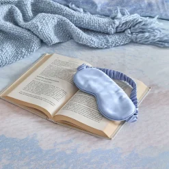 Blue Mulberry Silk Eye Mask