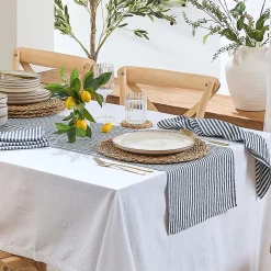 Catania Stripe Cotton Table Runner