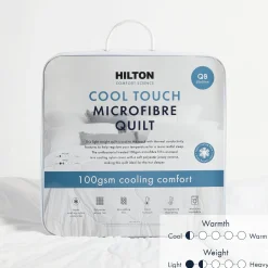 Comfort Science Cool Touch 100gsm Microfibre Quilt