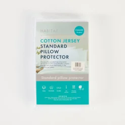 Cotton Jersey Standard Pillow Protector