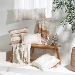 Daliah Cotton Tufted Throw