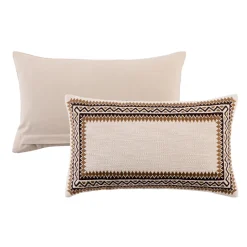 Diego Embroidered Border Cushion