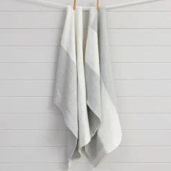Duo Grey Waffle Tea Towel Set of 2