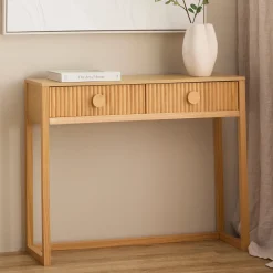 Dutton Natural Console Table