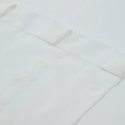 Ellie Bow Embroidered Sheer Curtain Set of 2