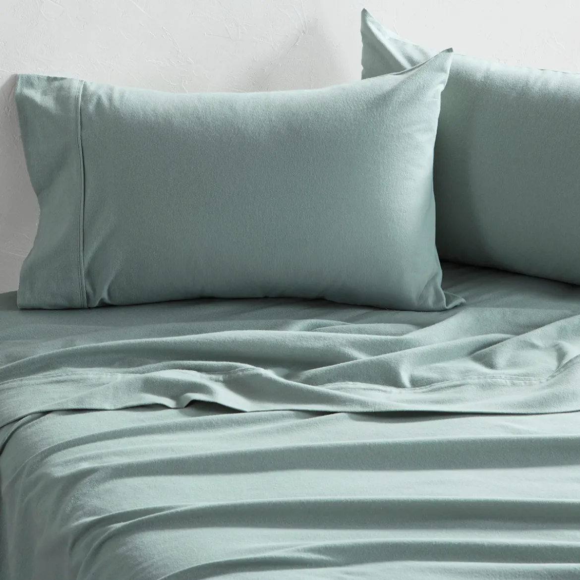 Eucalyptus Cotton Flannelette Sheet Set