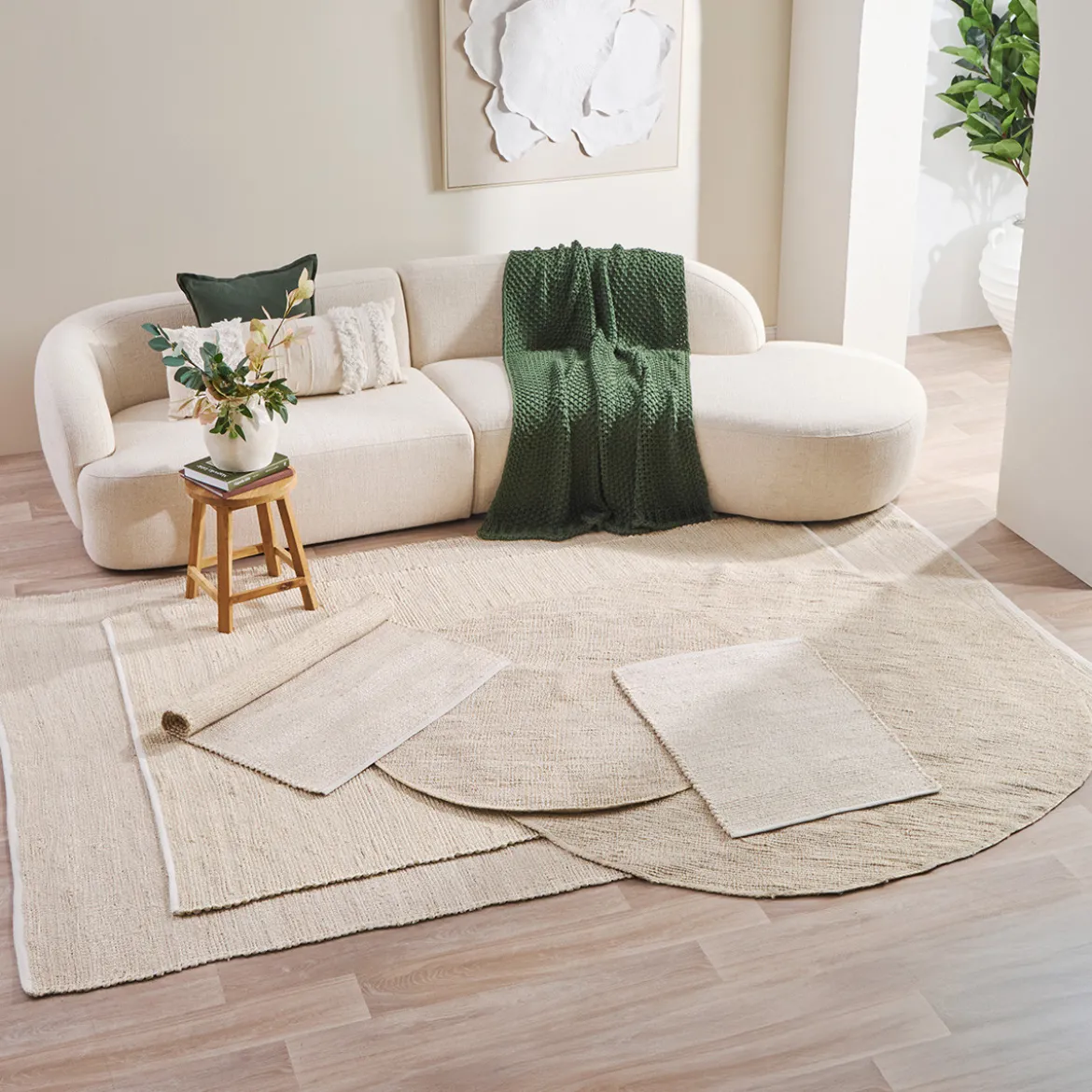 Goa Bleached Floor Runner
