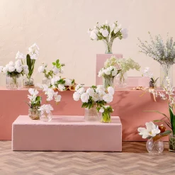 Gracie White Artificial Flower Bouquet
