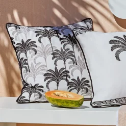 Halcyon Palm Square Outdoor Cushion