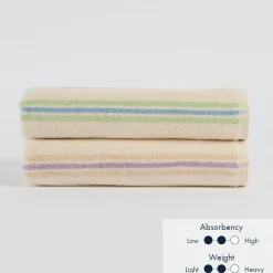 Harley Stripe Cotton Towel Range