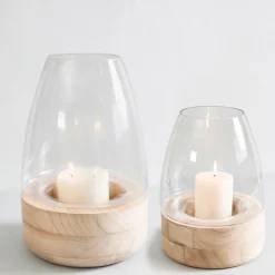 Hastings Hurricane Natural Candle Holder