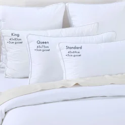 Hotel & Home Superior Microfibre King Size Pillow