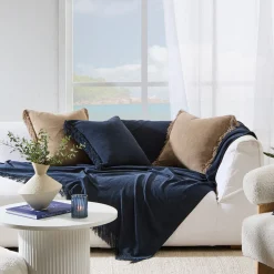 Isola Extra Large Fringed Chenille Throw