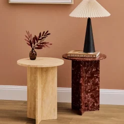James Marble Side Table