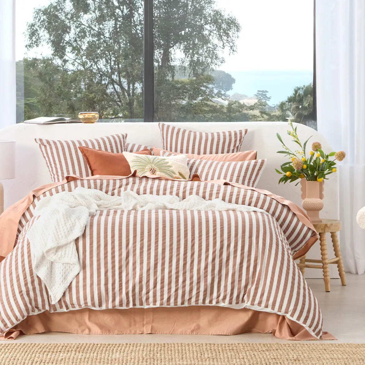 Jordan Stripe Quilt Cover Set