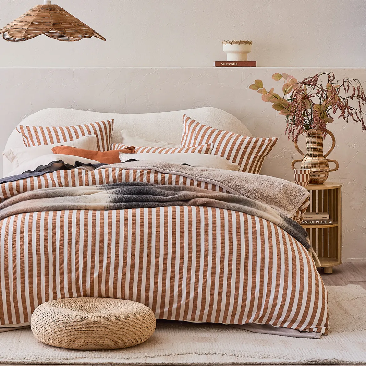 Jordan Stripe Quilt Cover Set