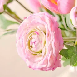 Kelly Light Pink Artificial Flower Bouquet