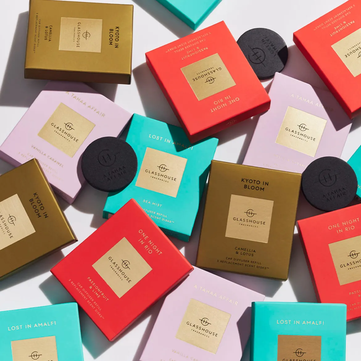 Kyoto In Bloom Car Diffuser Refill Scent Disks