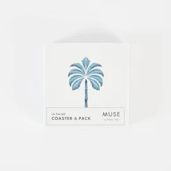 La Palme Cork Coaster Set of 6