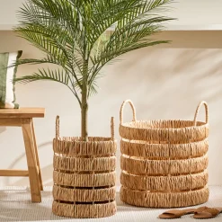 Linear Woven Basket