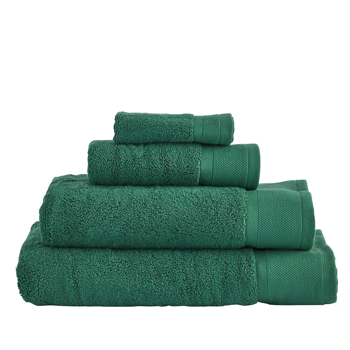Lotus Green Cotton Towel Range
