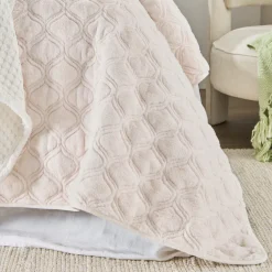 Maeve Faux Fur Coverlet Set