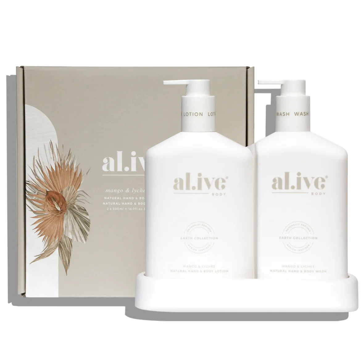 Mango & Lychee Body Wash & Lotion Duo